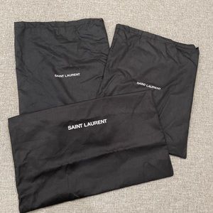 3 brand new Saint Laurent dust bags!